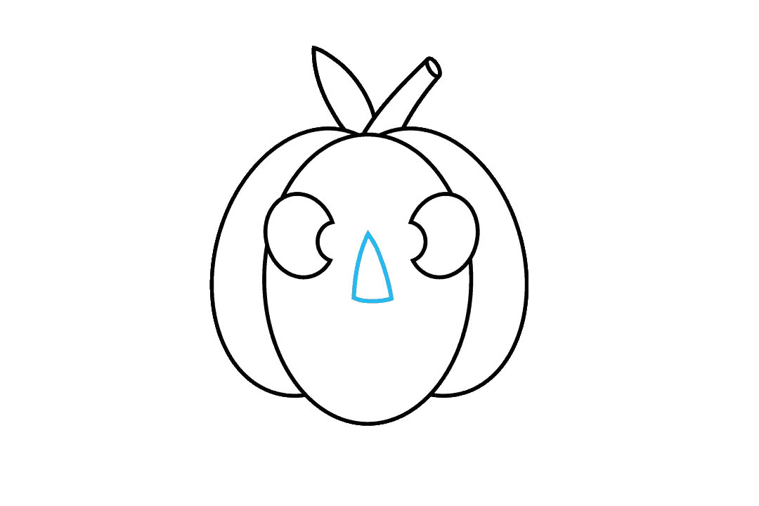 万圣节南瓜灯怎么画-图8