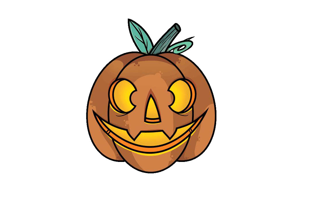 万圣节南瓜灯怎么画