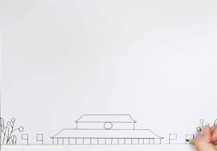 简单的建国手抄报怎么画-图1