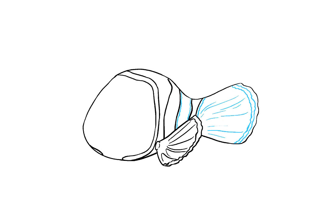 小丑鱼尼的画法（详细步骤）-图10