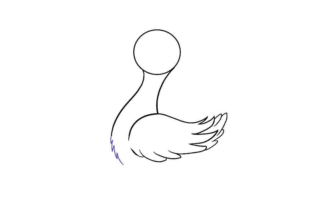 画一只悠闲的小黄鸭简笔画-图3