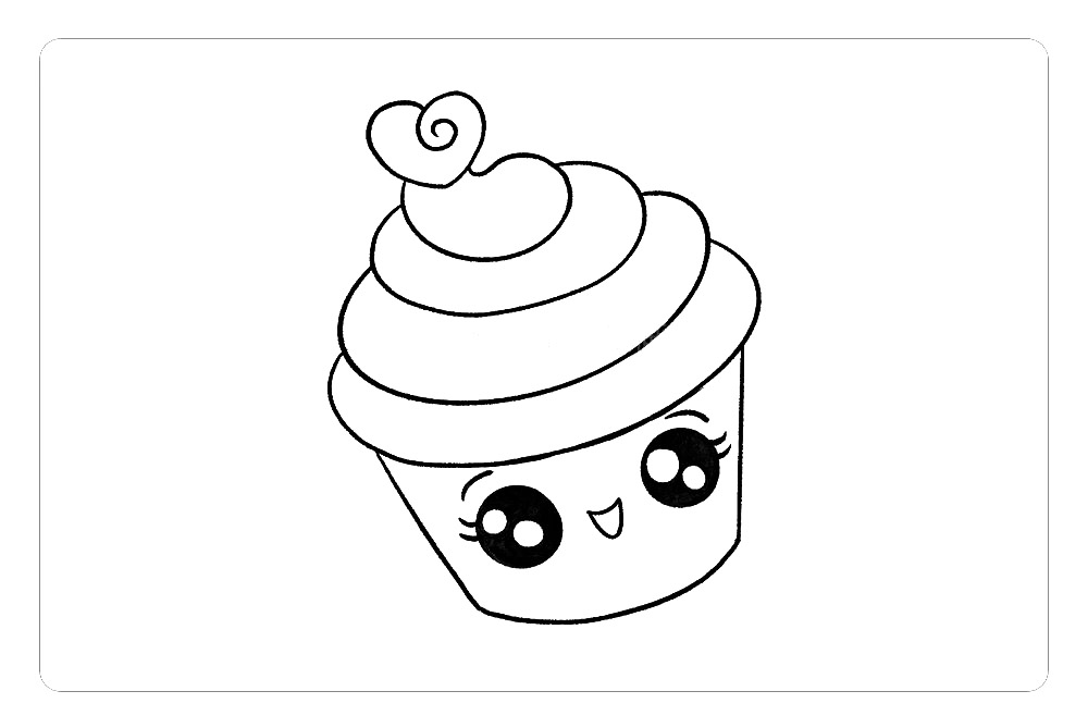 可爱的冰激凌怎么画-图3