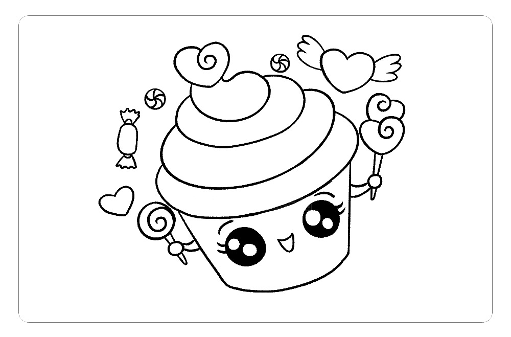 可爱的冰激凌怎么画-图5