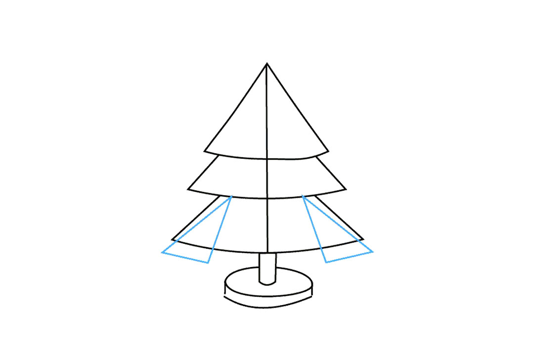 圣诞树怎么画（详细步骤）-图11