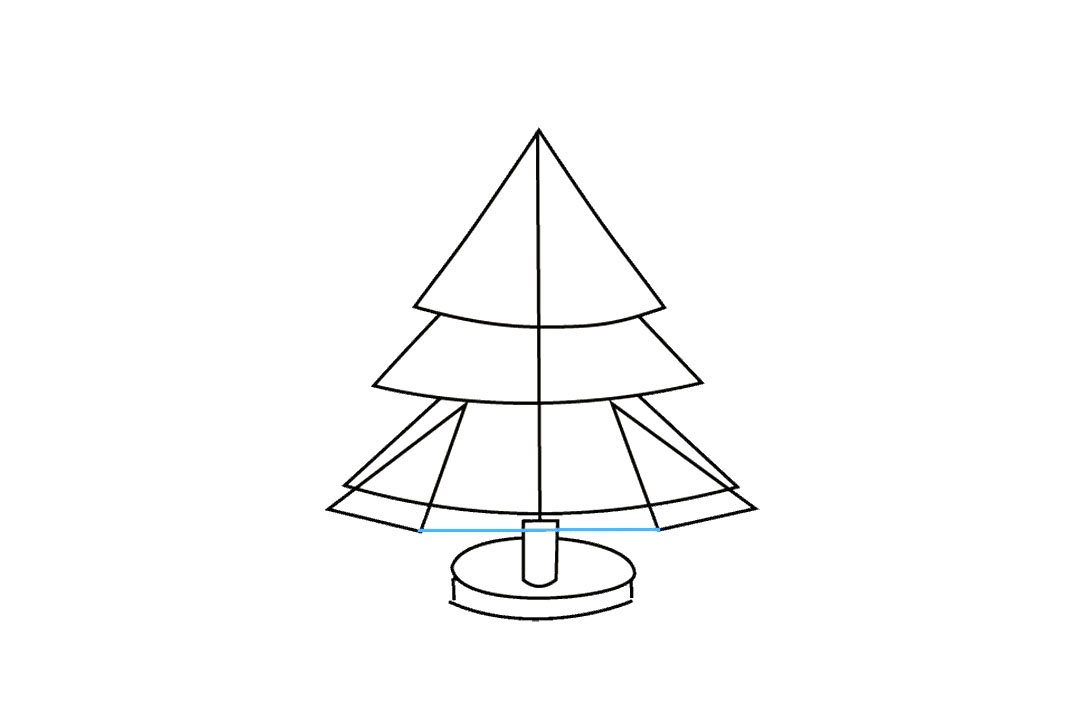 圣诞树怎么画（详细步骤）-图12