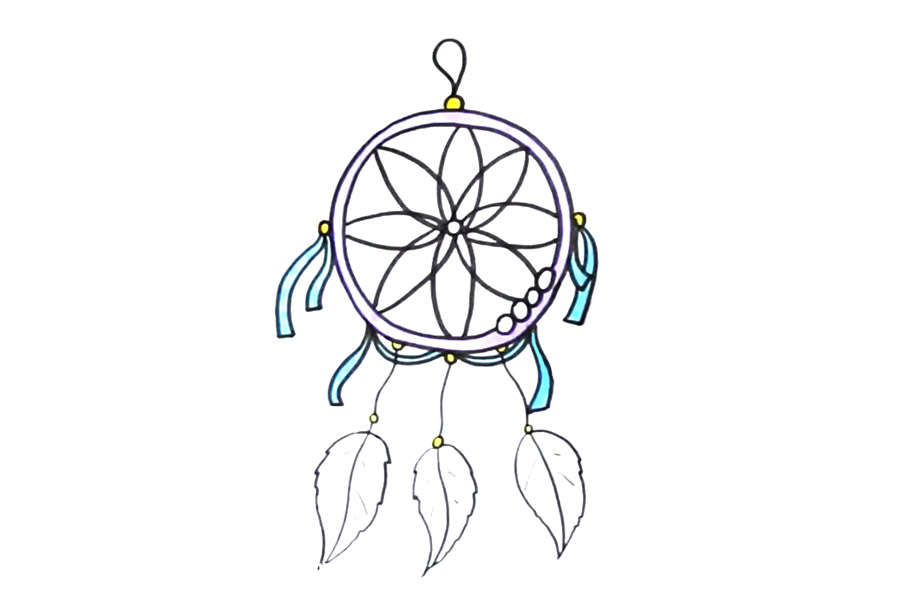 捕梦网怎么画-图4