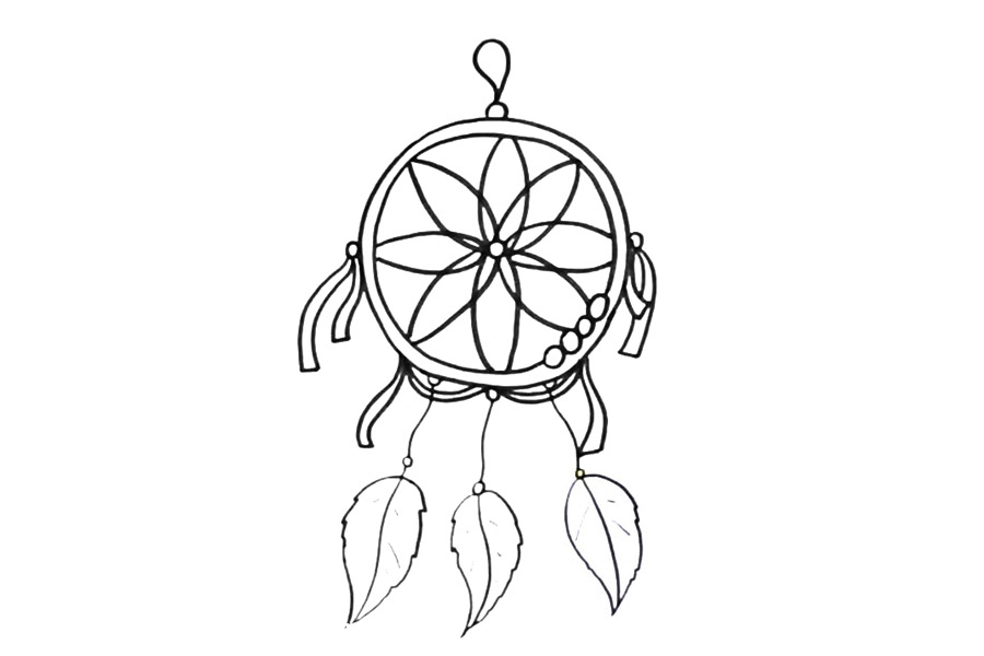 捕梦网怎么画-图3