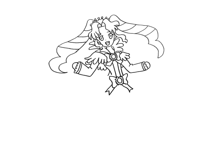 彩俐公主怎么画-图2