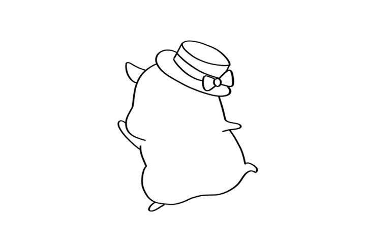 可爱魔法仓鼠怎么画-图2