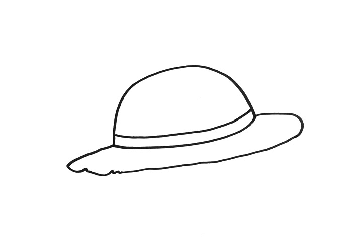 怎么画草帽-图2