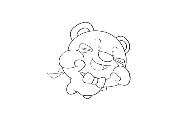 超级小熊布迷怎么画-图3