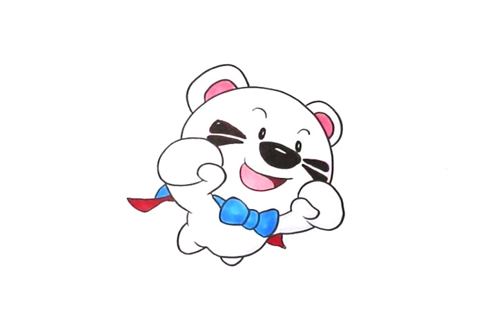 超级小熊布迷怎么画-图4