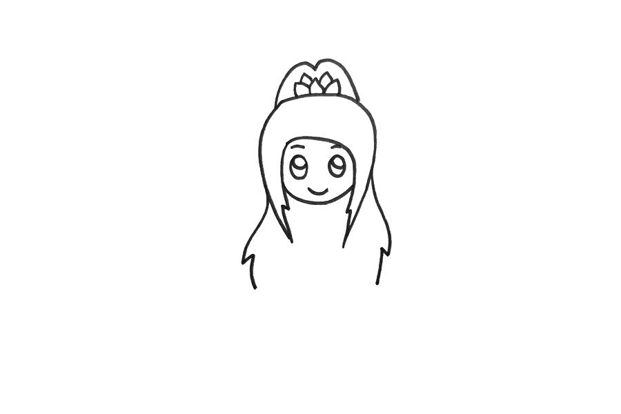 叶罗丽精灵梦陈思思怎么画-图1