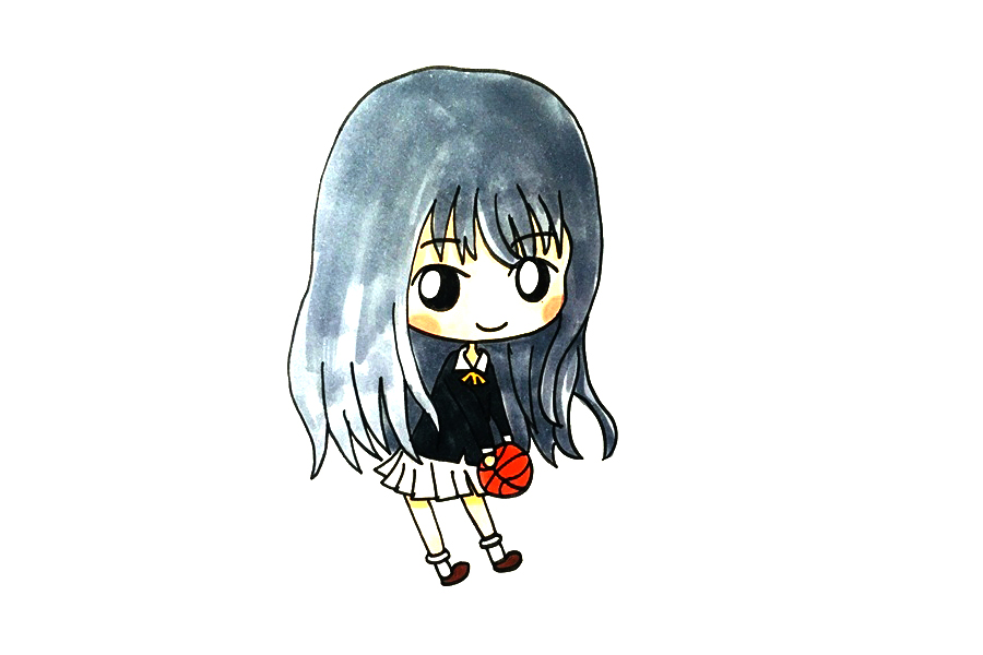 赤木晴子怎么画