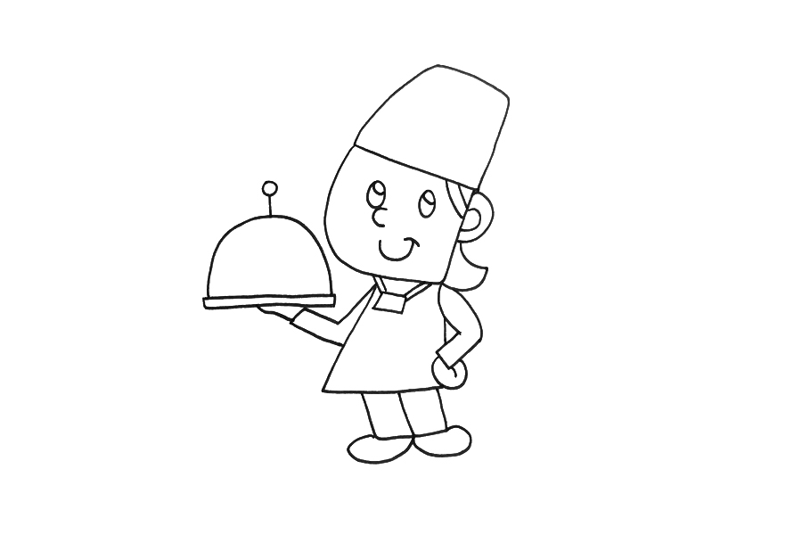 厨师怎么画-图3