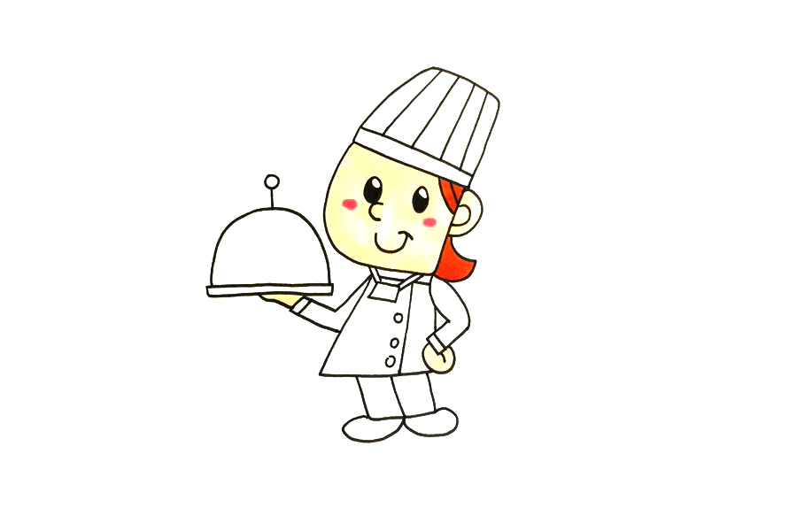 厨师怎么画-图5