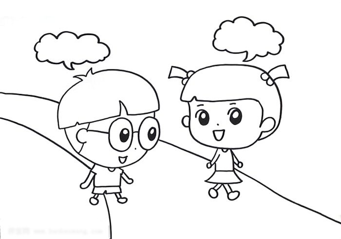 推广普通话宣传画怎么画-图1