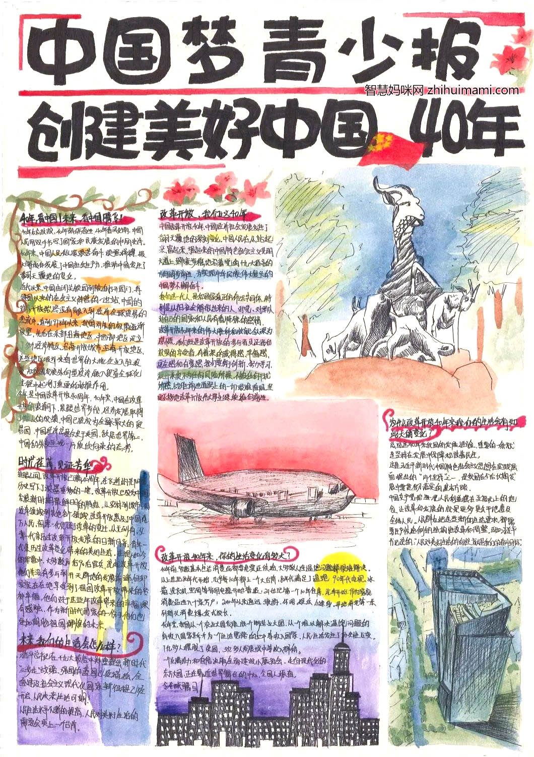 步骤5：中国梦青少报