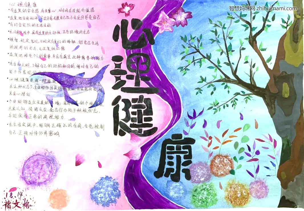 关于关注大学生心理健康的手抄报-图2