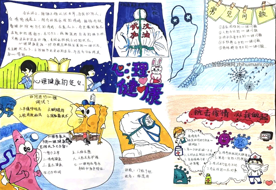 关于关注大学生心理健康的手抄报-图8