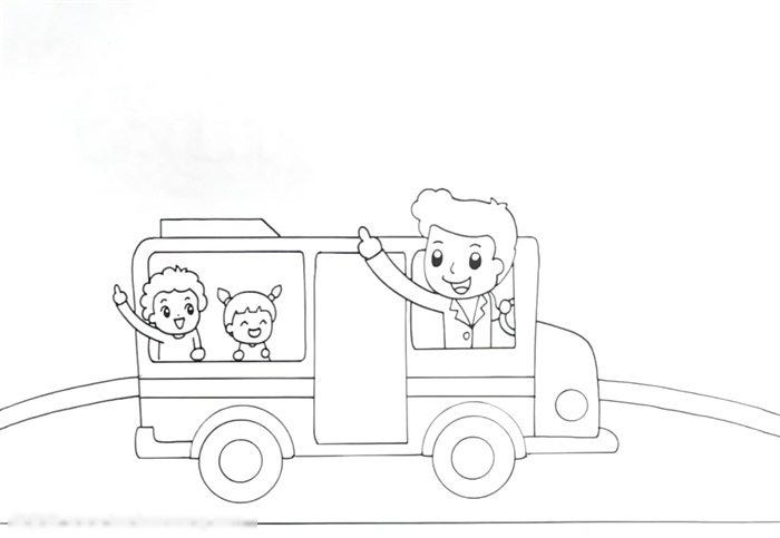 交通安全宣传画怎么画-图2