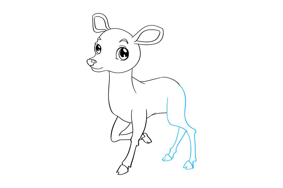 如何画小鹿-图8