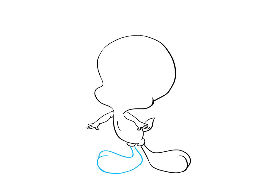 黄色小凤鸟怎么画-图7