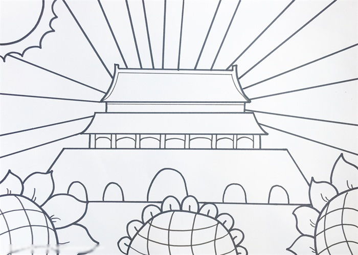 国庆节画画作品-图3