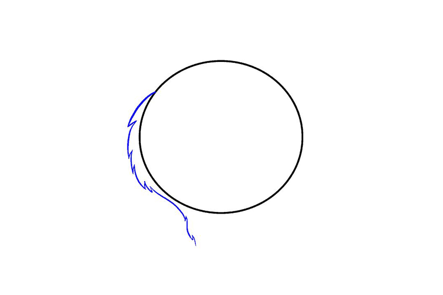 老虎头部详细画法步骤-图2