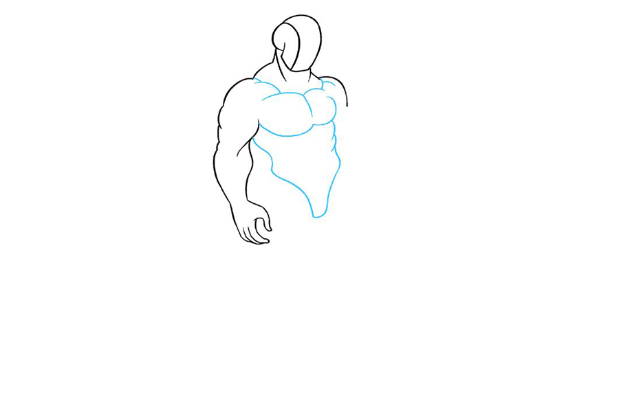 如何画人物肌肉-图5