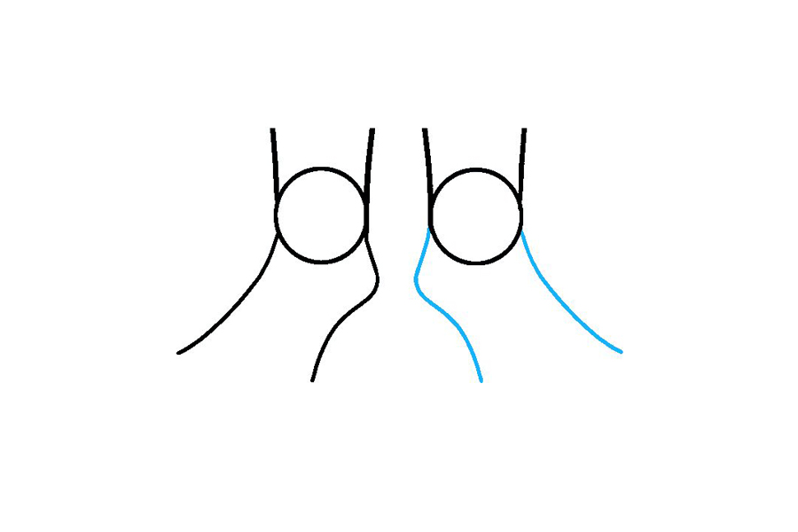 人物双脚怎么画-图5