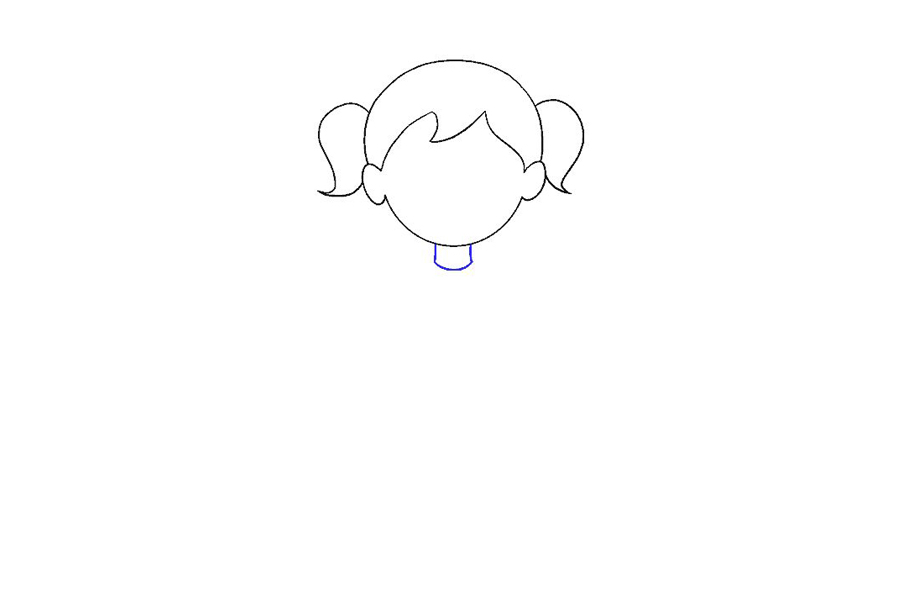 穿裙子的小女孩怎么画-图8