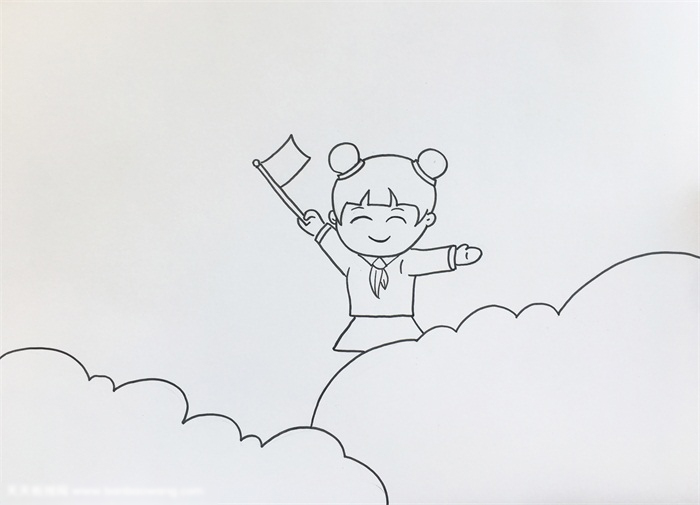 关于爱国的画-图1