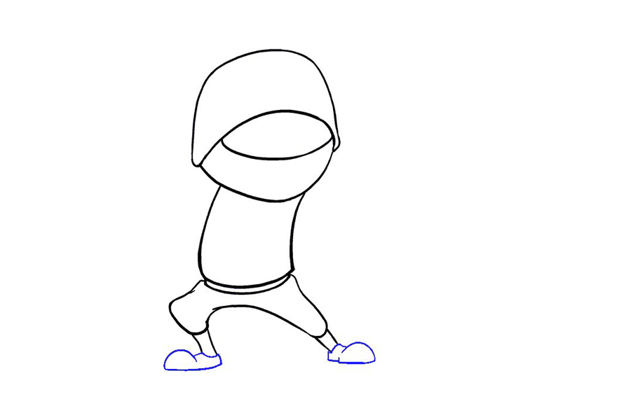 如何画卡通忍者-图9