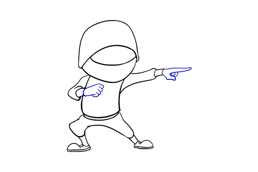 如何画卡通忍者-图14