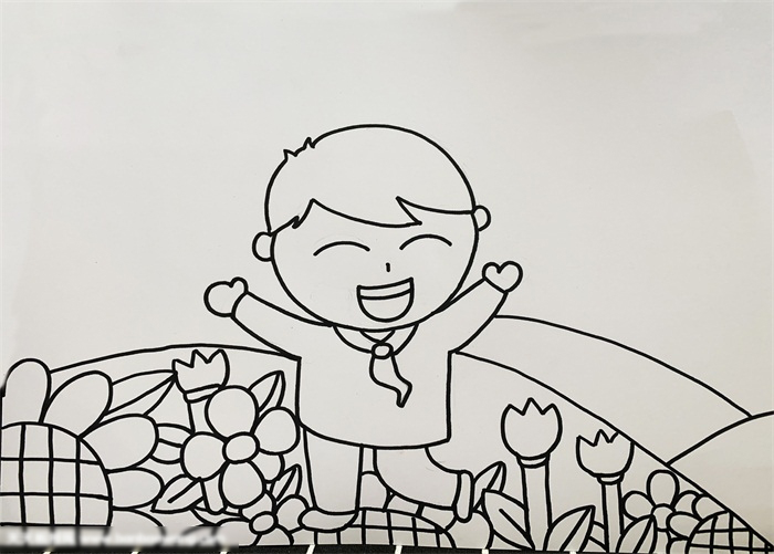 关于建党节的画-图2