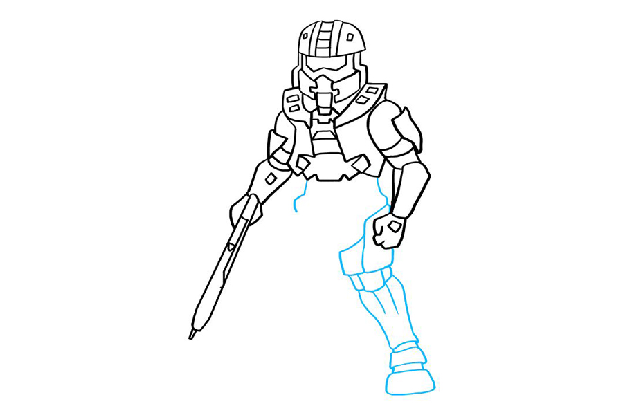 如何画光环中的首领-图7