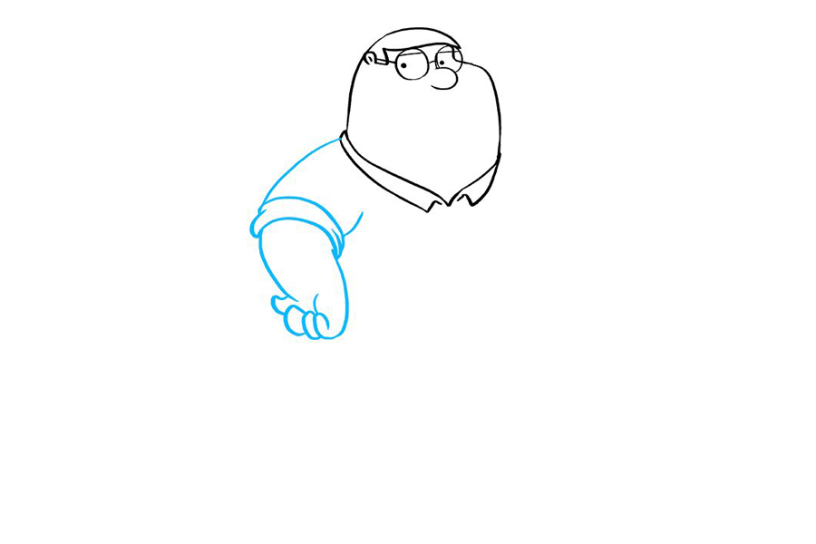 居家男人 彼得·格里芬怎么画-图4