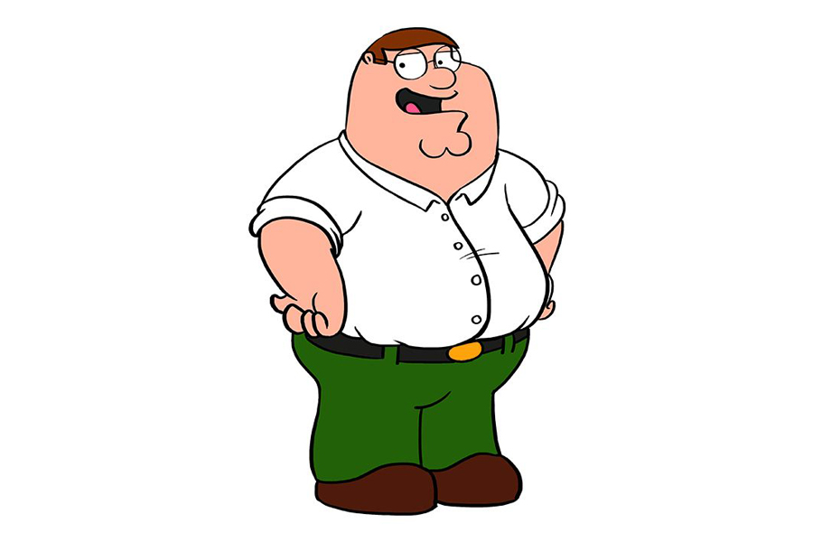 居家男人 彼得·格里芬怎么画