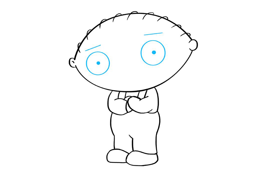 居家男人 斯图·格里芬怎么画-图8