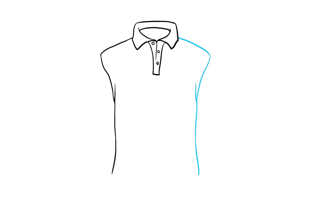 如何画衬衫简笔画-图6