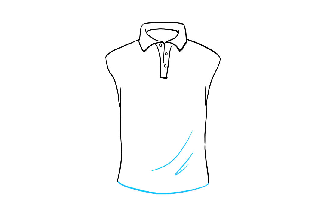 如何画衬衫简笔画-图7