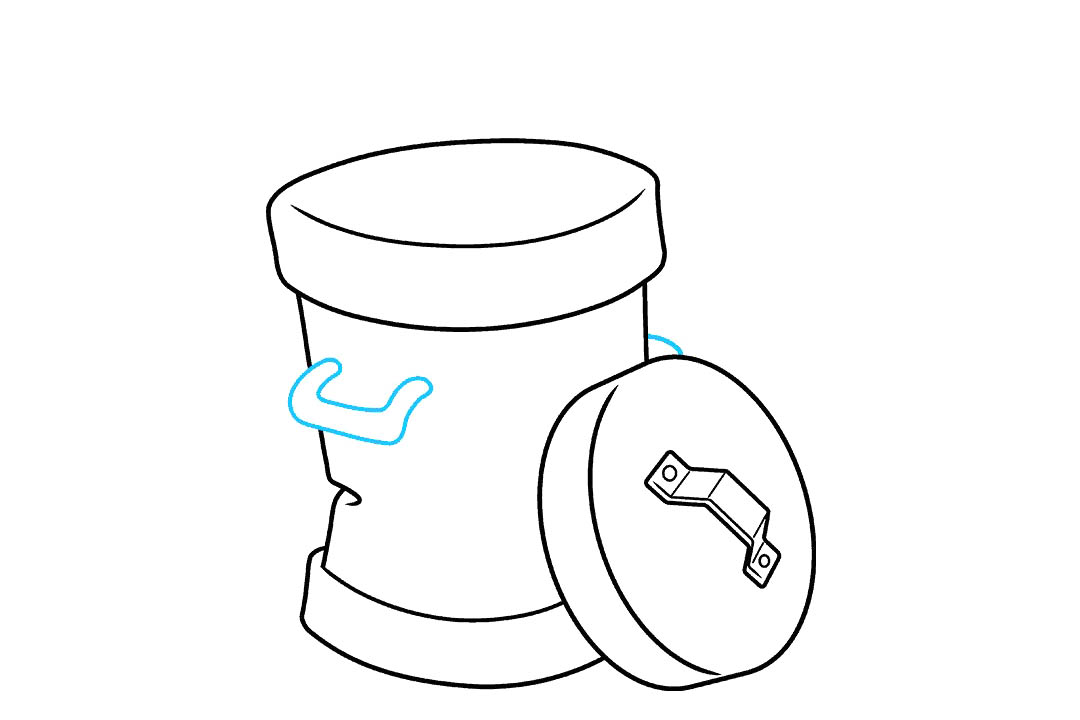垃圾桶怎么画-图6