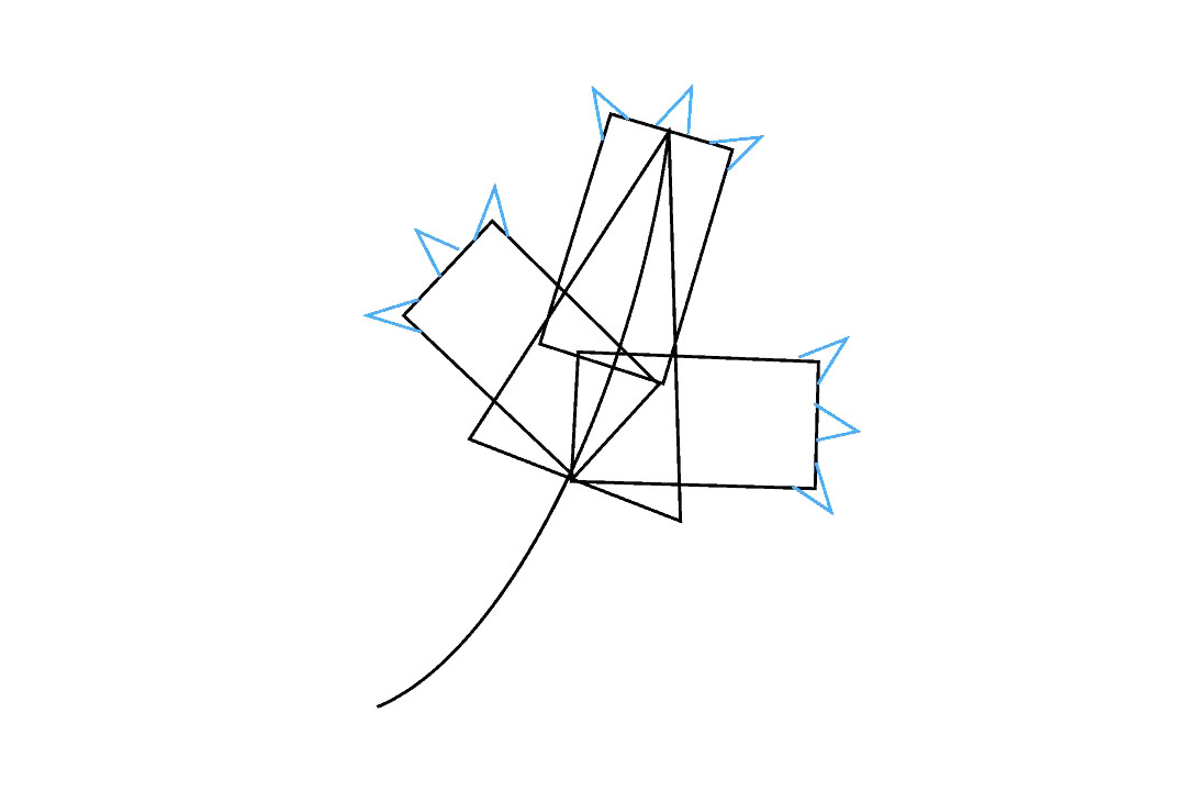 枫叶怎么画-图3