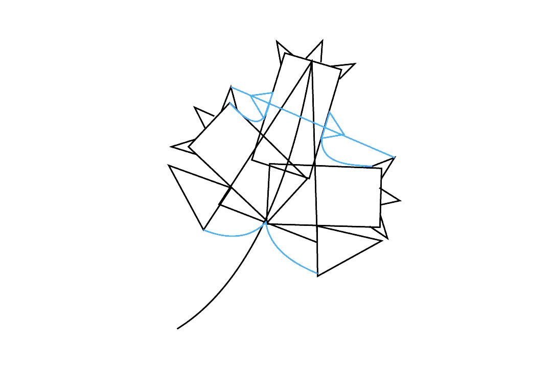 枫叶怎么画-图5