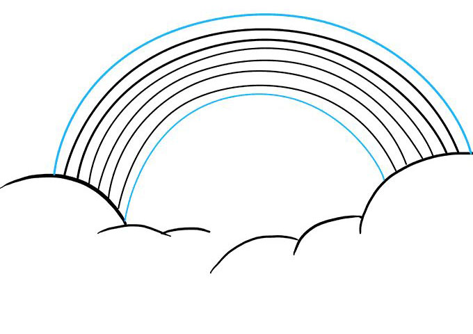 彩虹怎么画-图8