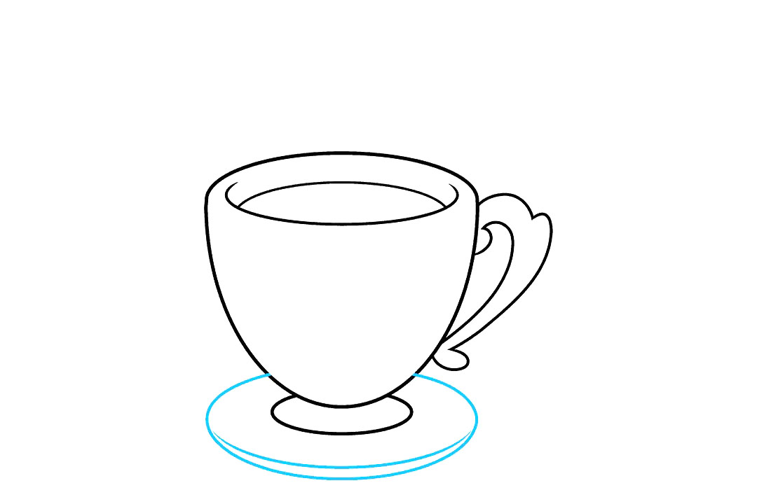 茶杯怎么画-图7