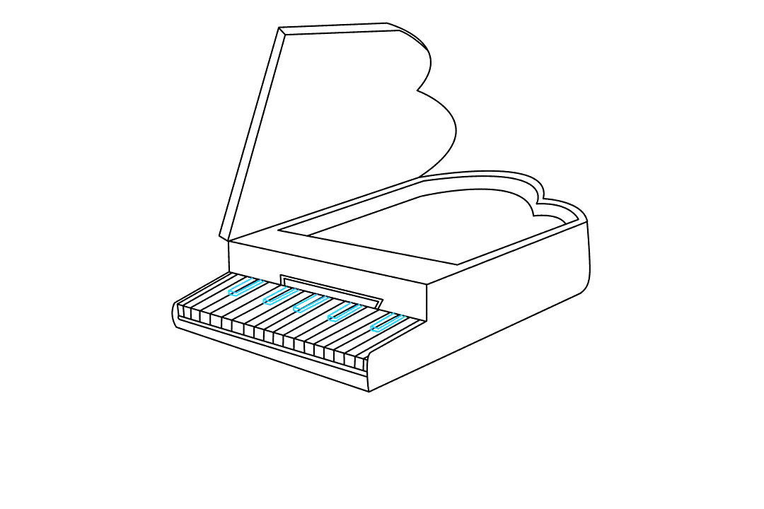 钢琴的画法-图6