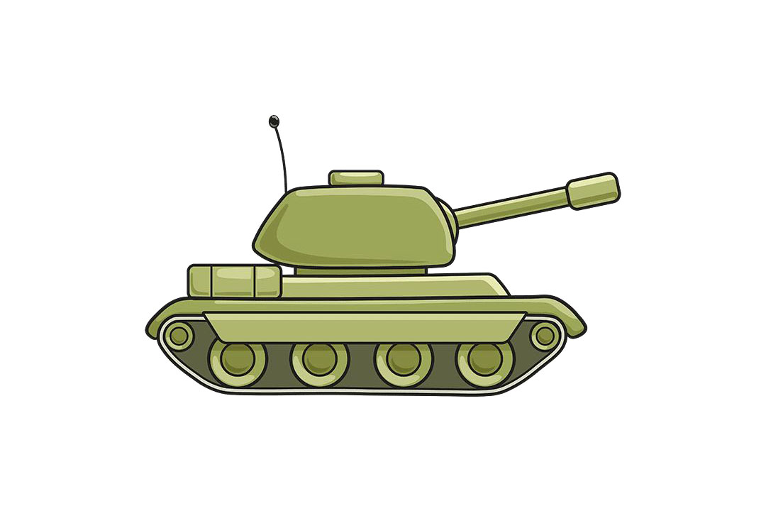 坦克怎么画