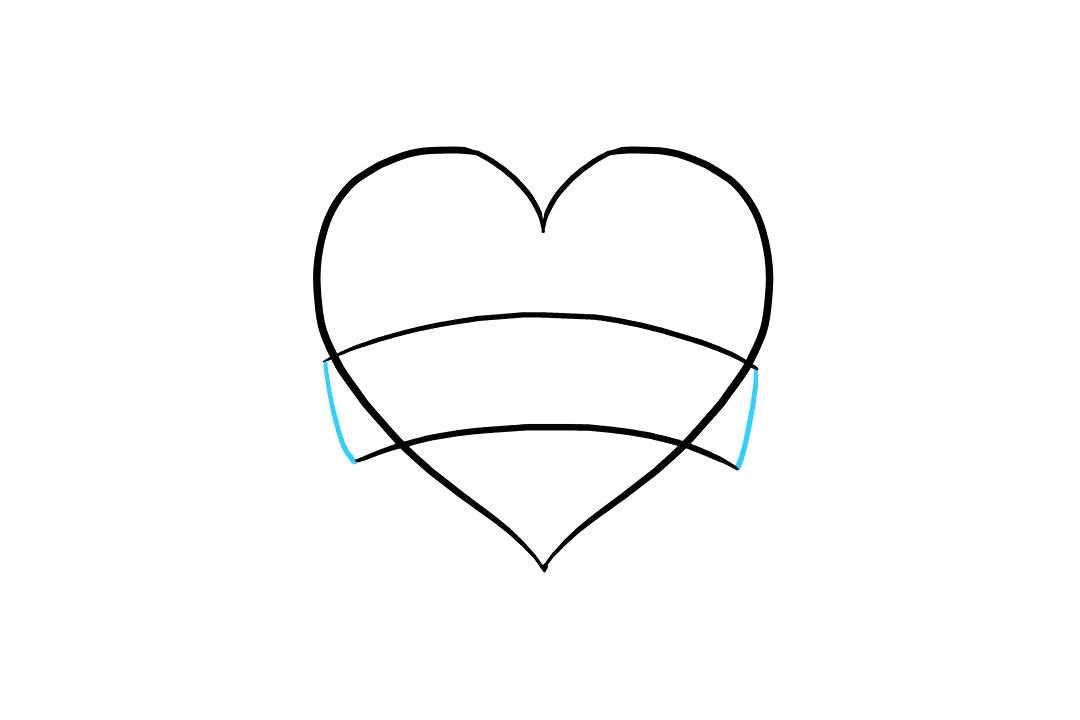 母亲节简笔画教程步骤图-图3